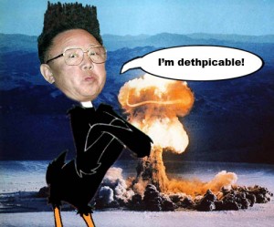North Korean dictator and Daffy Duck afficionado, Kim Jong Il admits he's dethpicable