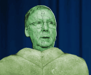 The Turtle Senate Minority Leader, Mitch McConnell, plays the waiting game with the looming 'fiscal cliff'