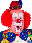 George Dubya Bush look a like, Nimrod the clown