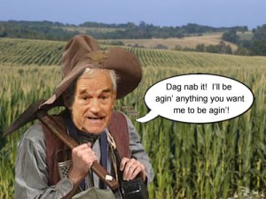 Crusty old prospector Ron Paul will be agin anything you want him to be agin