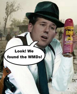 Rick the Dick Santorum has found the WMDs in Iraq